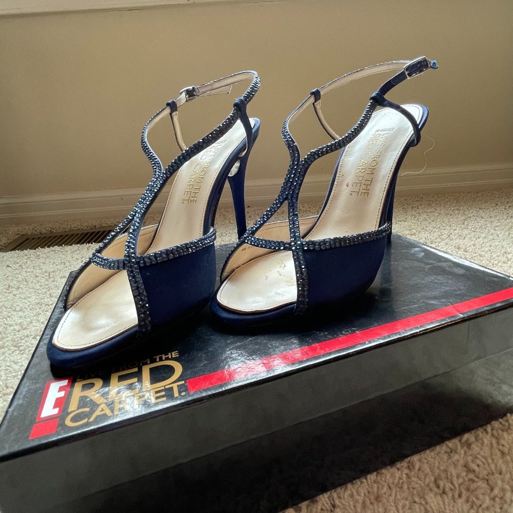 Red Carpet Navy Heel